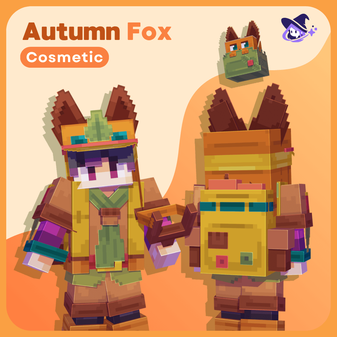 Cosmetics |Autumn camping Fox [Dyeable]