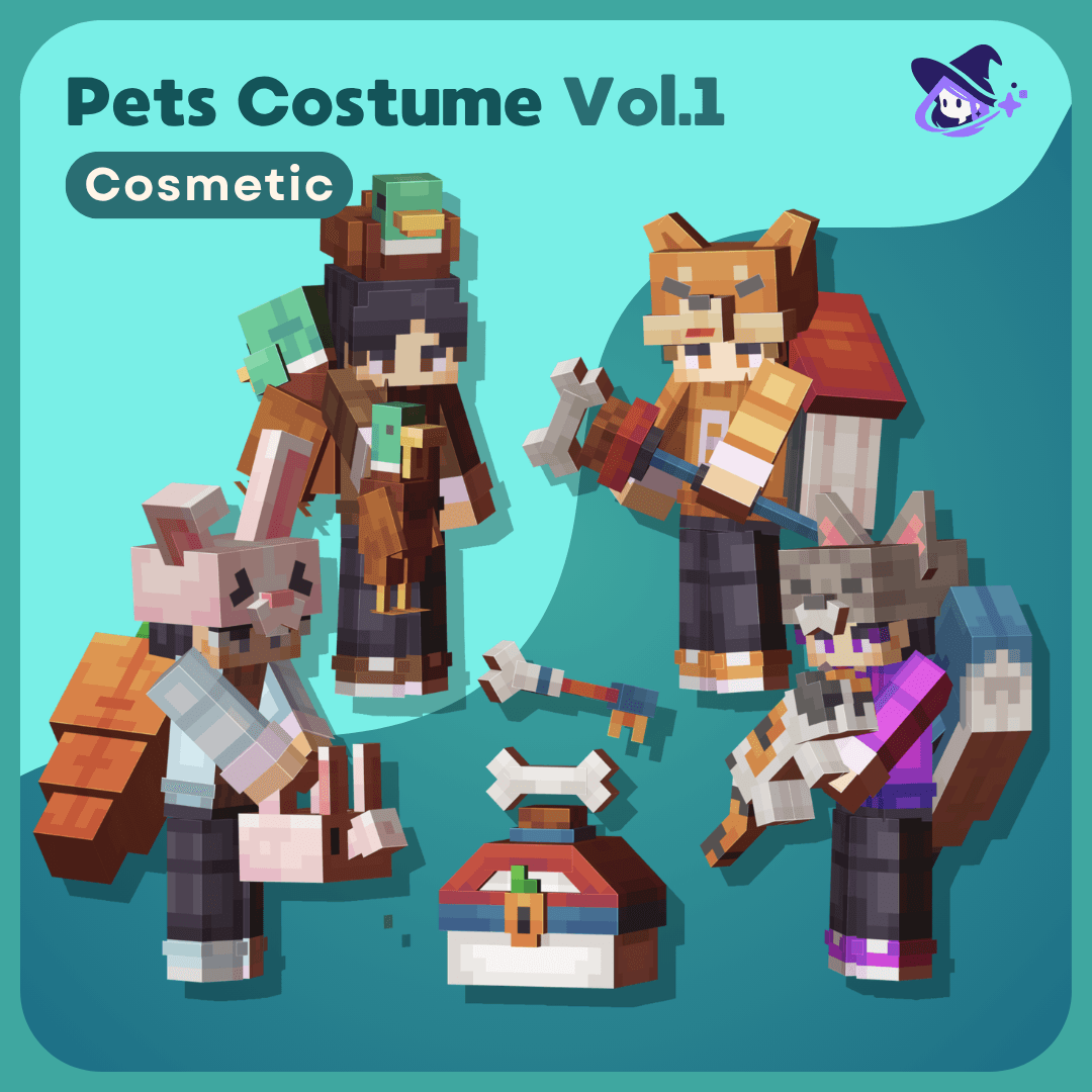 Cosmetics |Pets Vol.1 [Dyeable+Crate]