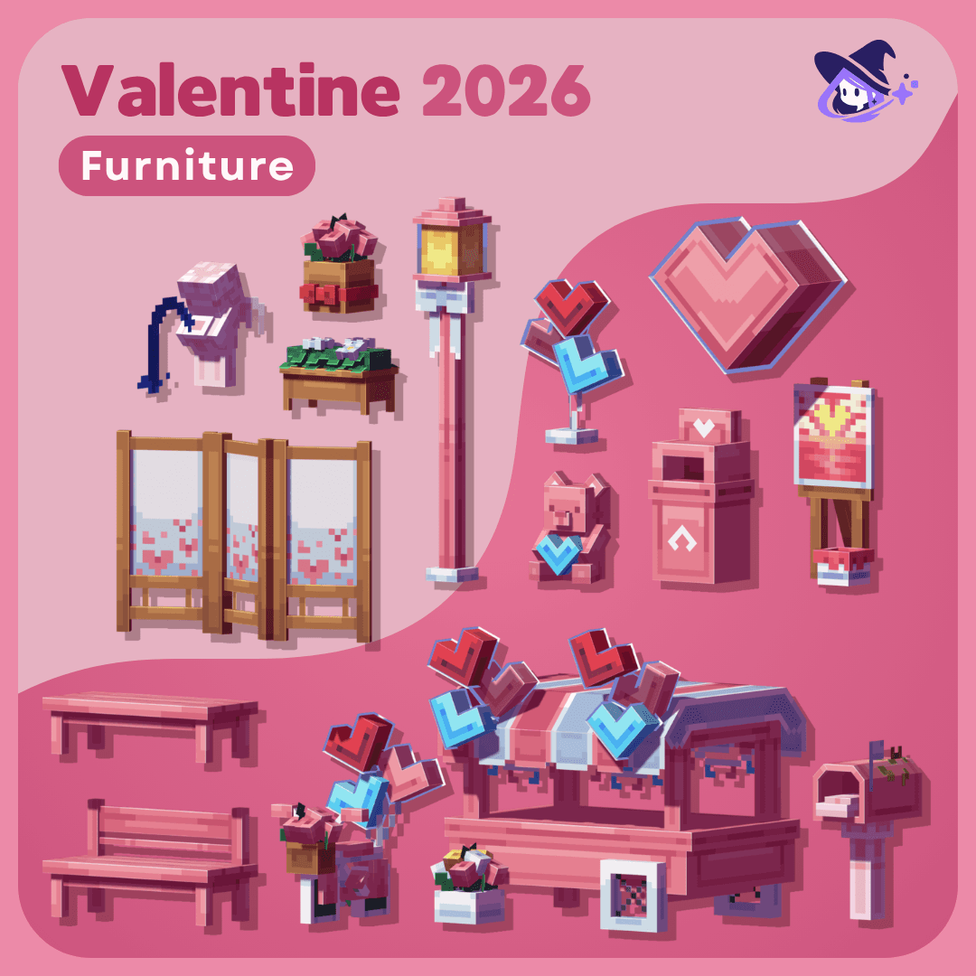 Furniture |Valentines 2026 [Dyeable]