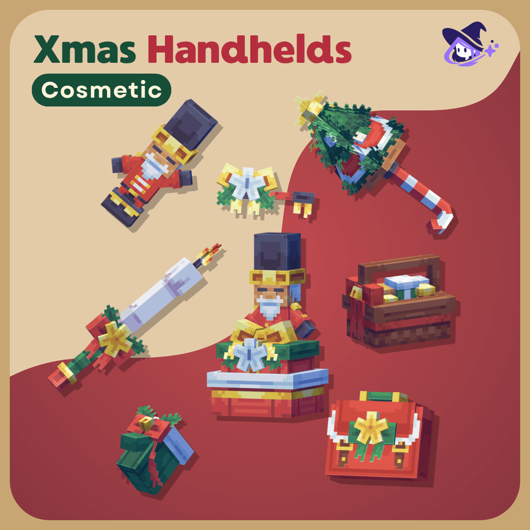 Cosmetics |Xmas Handhelds [Dyeable+Crate]