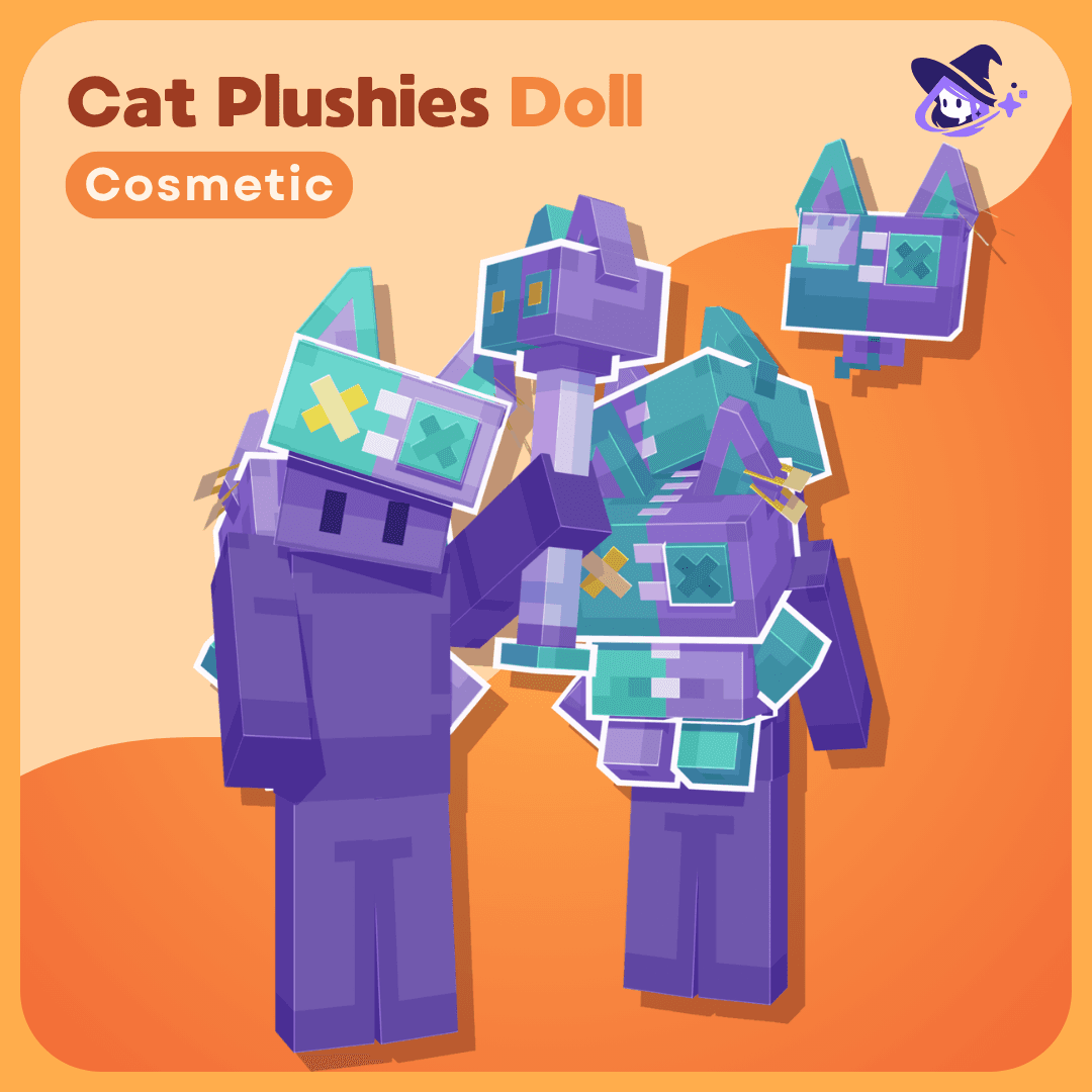 Cosmetics | Halloween Cat Doll [Dyeable]