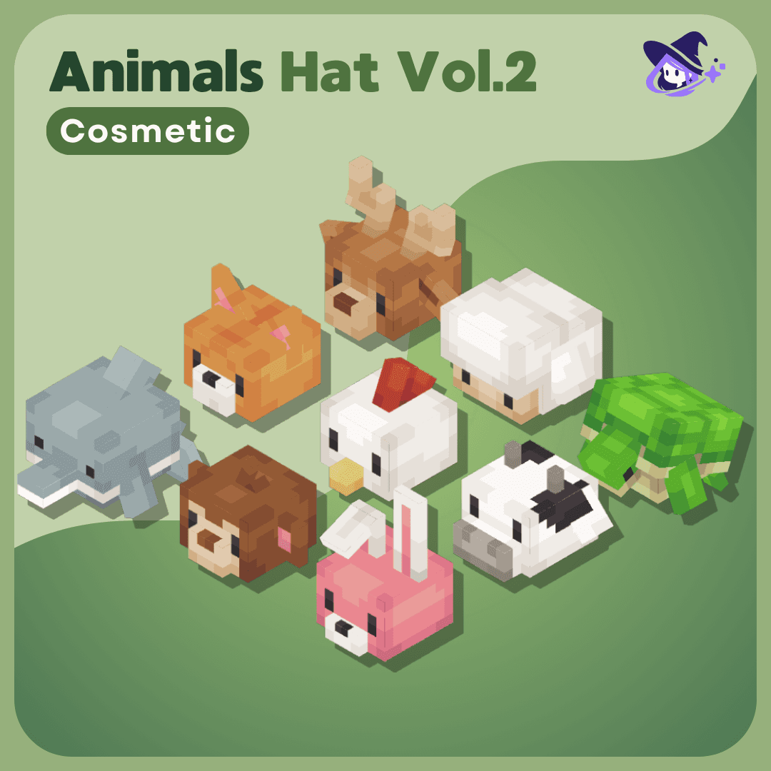 Cosmetics |Animals Hat Vol.2